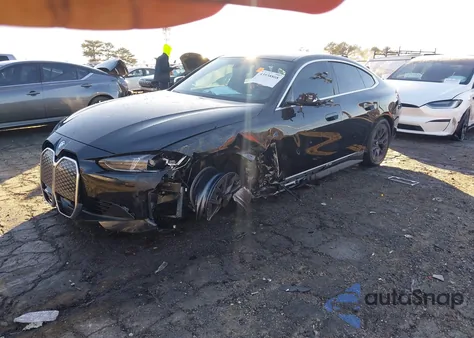 2025 BMW I4 Gran Coupe Edrive40 z USA, uszkodzony, nr VIN WBY23HD09SFU60006